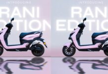 Zelo Electric Scooter | జెలో Night+ రాణి ఎడిషన్…మహిళలకు మాత్రమే Zelo Night+ Rani edition electric scooter in baby pink with white panels