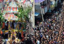 Kadiri Brahmotsavam | కదిరి ఉత్సవంలో అపశ్రుతి…భక్తులకు గాయాలు Kadiri Lakshmi Narasimha Swamy Temple