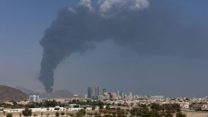 UAE Gas Field Attack on shah gas field UAE Gas Field Attack on shah gas field