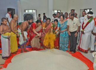 ontimitta sri kodandarama swamy talambram preparation