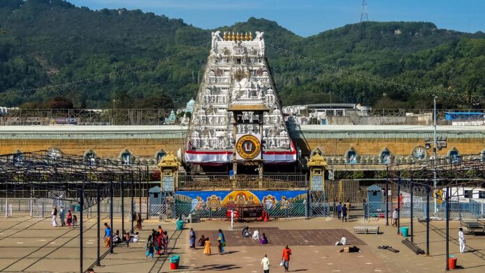 devotees waiting in long queues at tirumala as ttd considers new darshan system from may 1