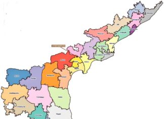 viral andhra pradesh 28 districts map claimed as apsdma release found to be fake