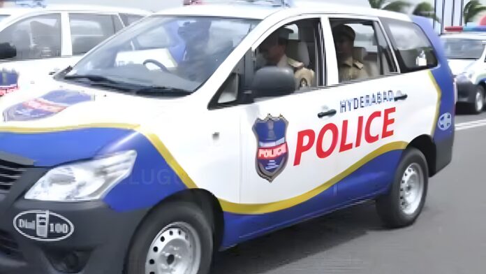 Hyderabad police conducting drug testing and counseling for rowdy sheeters during a major anti-drug operation