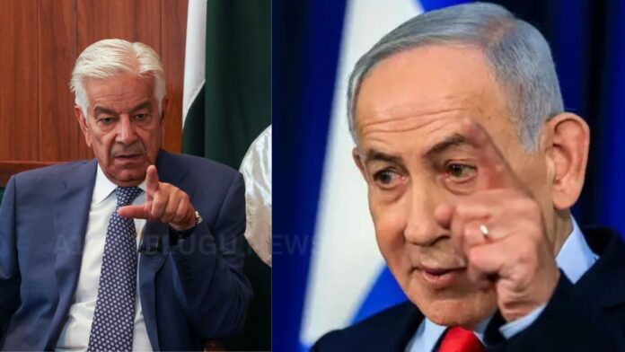 Israel and Pakistan flags representing rising diplomatic tensions after controversial political remarks