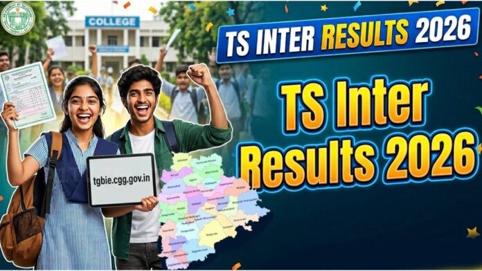 Students checking Telangana Inter Results 2026 online on official website using hall ticket number