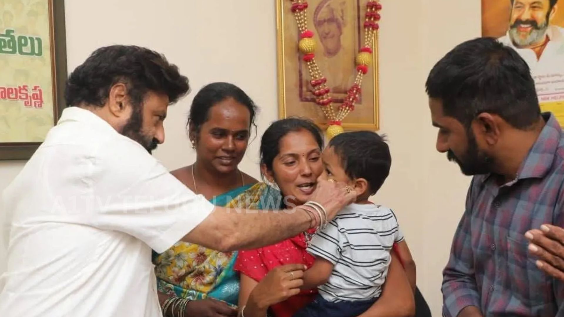 Nandamuri Balakrishna supporting a child suffering from a rare disease and appealing for financial help