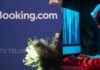 Booking.com website showing security warning after cyberattack and customer data leak