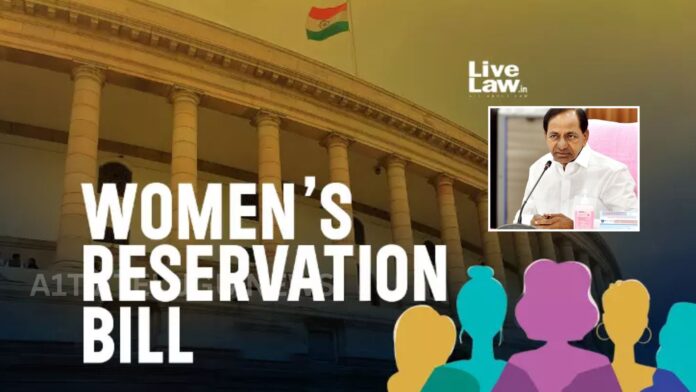 KCR supports Women’s Reservation Bill while expressing concerns over delimitation impacts on South India