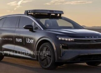 Uber Robotaxi | డ్రైవర్ లేకుండా కార్లు.. ఉబెర్ కొత్త రోబోటాక్సీ సేవలు ప్రారంభం Uber robotaxi using Lucid Gravity SUV with autonomous driving technology in San Francisco