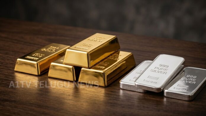 Gold and silver prices