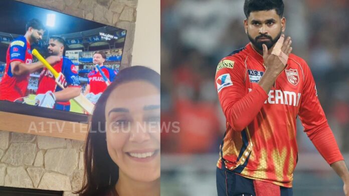 preity zinta celebrating punjab kings victory in ipl 2026