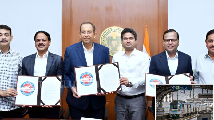 Hyderabad Metro train under Telangana government control after takeover from L&T