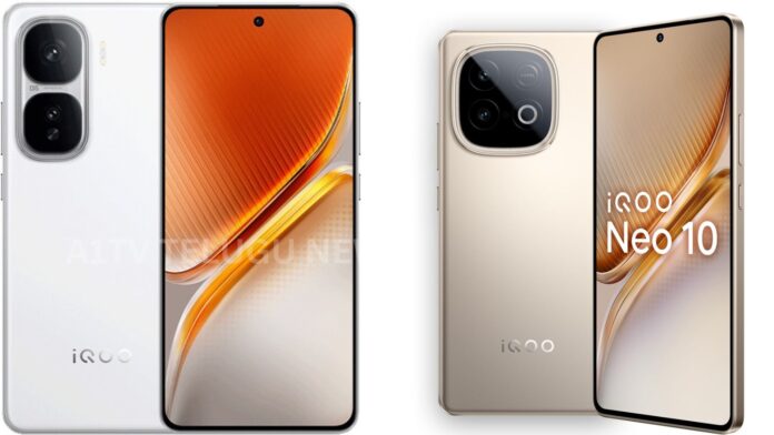 iQOO Neo 10 new color variants Alpine White and Asphalt Black