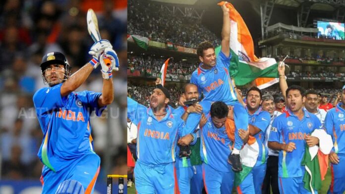 india celebrates the historic 2011 world cup win after ending a 28-year wait