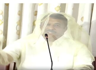mla sudheer reddy stages unique protest against mosquito menace with fogging machine