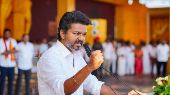 vijay nomination rally trichy crowd chaos police injured