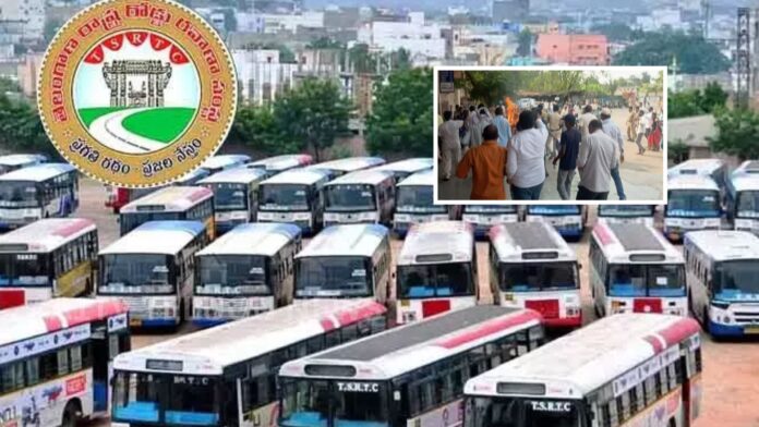 RTC driver attempts suicide in Narsampet