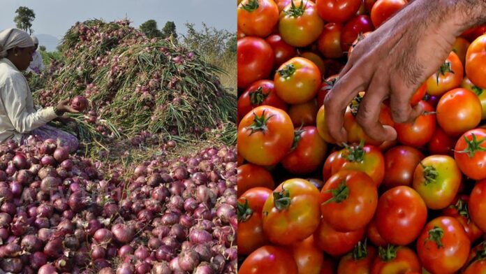 farmers face heavy losses as onion prices fall sharply in telugu states markets