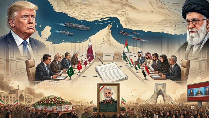 diplomatic efforts intensify as usa and iran consider a temporary ceasefire plan