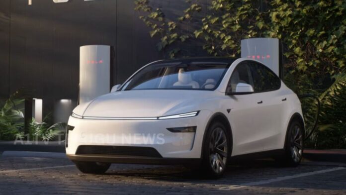tesla in-mall charging station navi mumbai model y