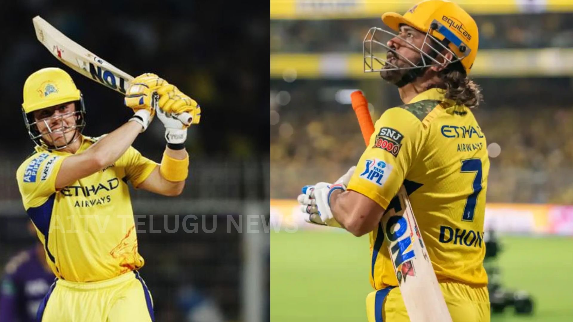 csk players dewald brevis and ms dhoni during ipl season fitness and return update