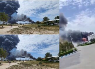 concept image showing iran related attacks and rising tensions in kuwait and uae during ceasefire talks