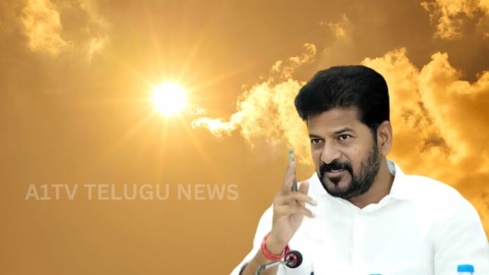 Telangana government officials preparing for heatwave safety measures under CM Revanth Reddy instructions