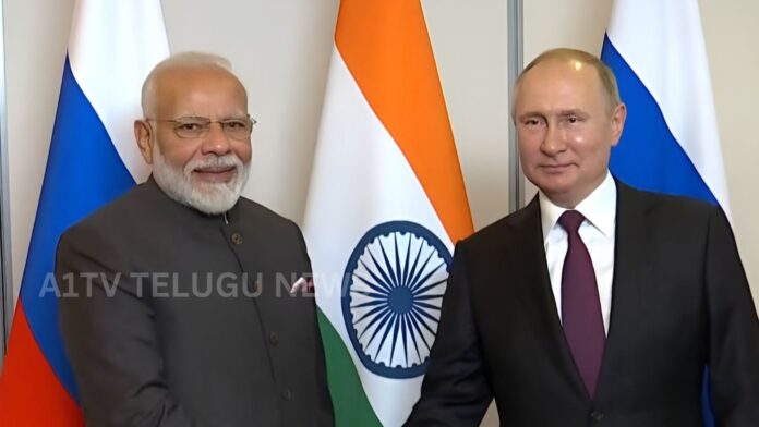 Russian President Vladimir Putin visiting India for the BRICS Summit in New Delhi