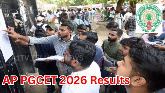AP PGCET 2026 results announcement showing high pass percentage and official declaration by Andhra Pradesh education minister