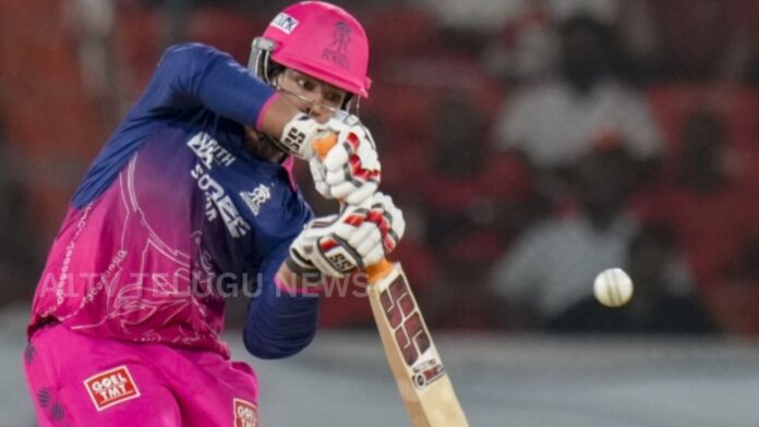 Vaibhav Suryavanshi playing an aggressive innings for Rajasthan Royals in IPL 2026 hitting multiple sixes