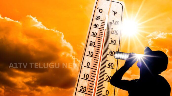 People walking under extreme heatwave conditions in India amid rising temperatures