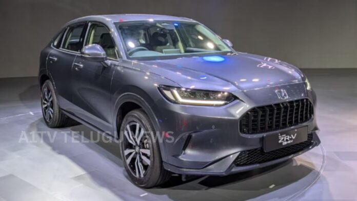 Honda ZR-V Hybrid SUV showcasing premium design and hybrid technology in India launch