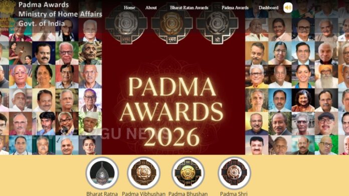 Padma Awards ceremony preparations at Rashtrapati Bhavan in New Delhi