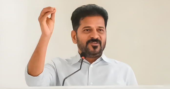 Telangana Chief Minister Revanth Reddy announcing minimum wage hike for workers in the state
