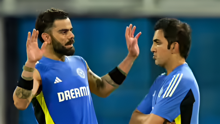 Virat Kohli speaking during a podcast discussing team management and selection issues