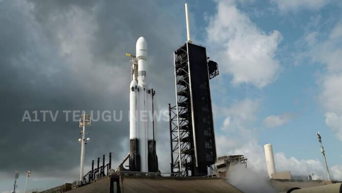 SpaceX Starship rocket preparing for launch at Starbase Texas during test operations