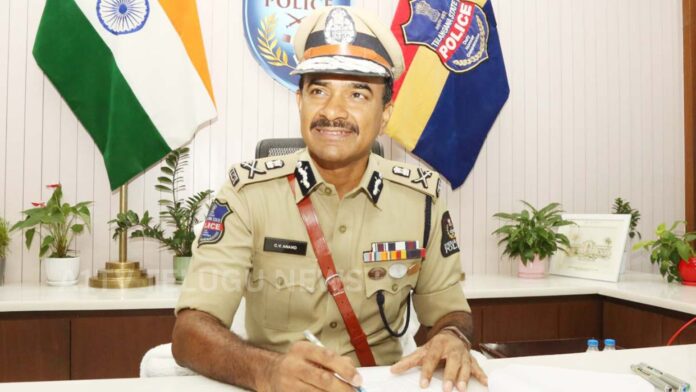 IPS officer CV Anand takes charge as Telangana DGP