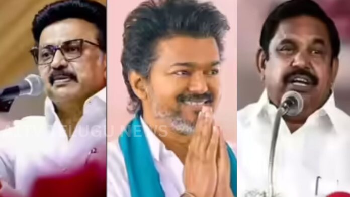 Political leaders in Tamil Nadu amid discussions on possible alliances after election results