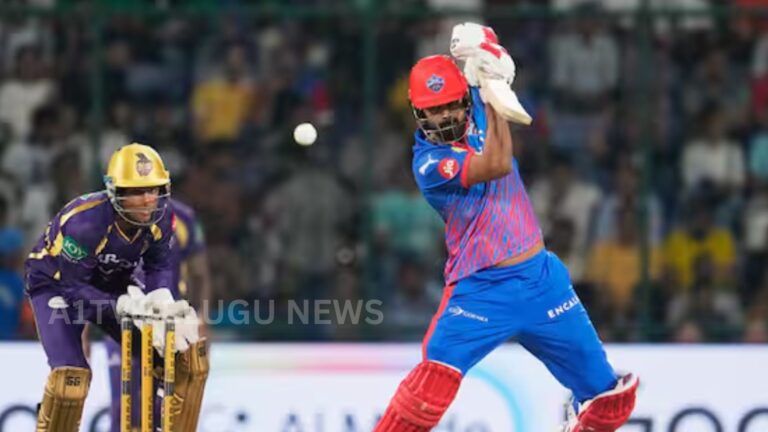 KL Rahul playing a shot during IPL 2026 match after completing 500 fours milestone