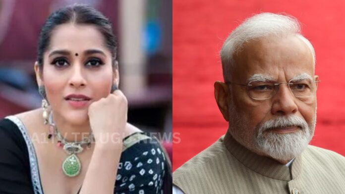 Rashmi Gautam speaking about her political views and support for BJP and PM Modi in a social media post