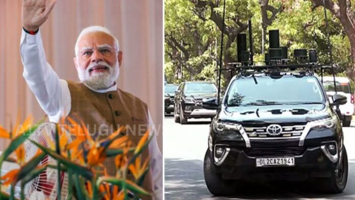 Prime Minister Modi security convoy vehicles reduced to promote fuel saving and energy efficiency initiative