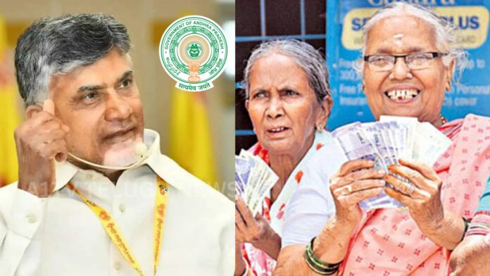 Andhra Pradesh government pension distribution program for new beneficiaries including patients with chronic diseases