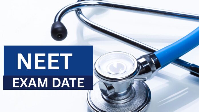 NEET UG exam candidates appearing for medical entrance test amid exam rescheduling announcement by NTA