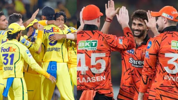 CSK vs SRH IPL match at Chepauk stadium during crucial playoff race in IPL 2026