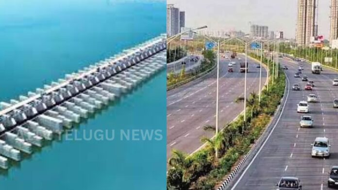 central government infrastructure projects in telangana including highways railways and irrigation works
