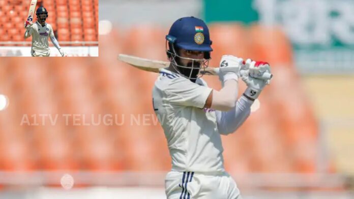 kl rahul celebrates test century against afghanistan in mullanpur test match