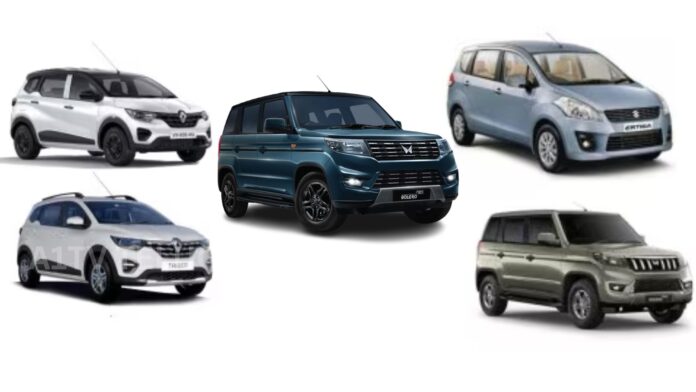 top affordable 7 seater cars in india comparison list
