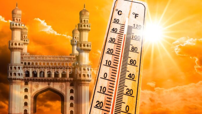 hyderabad city heat waves rising temperature climate change urban heat vulnerability