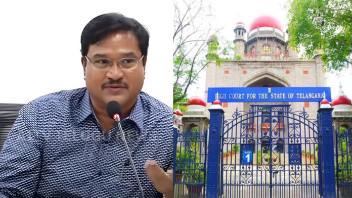 telangana high court fines hydraa commissioner ranganath fifty thousand rupees