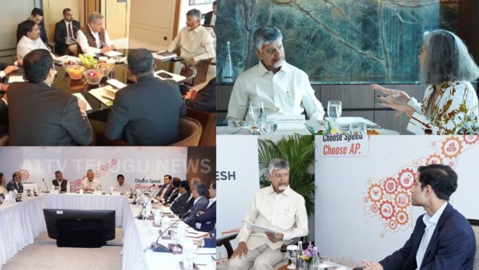 cm chandrababu naidu meets google cloud and nus officials in singapore